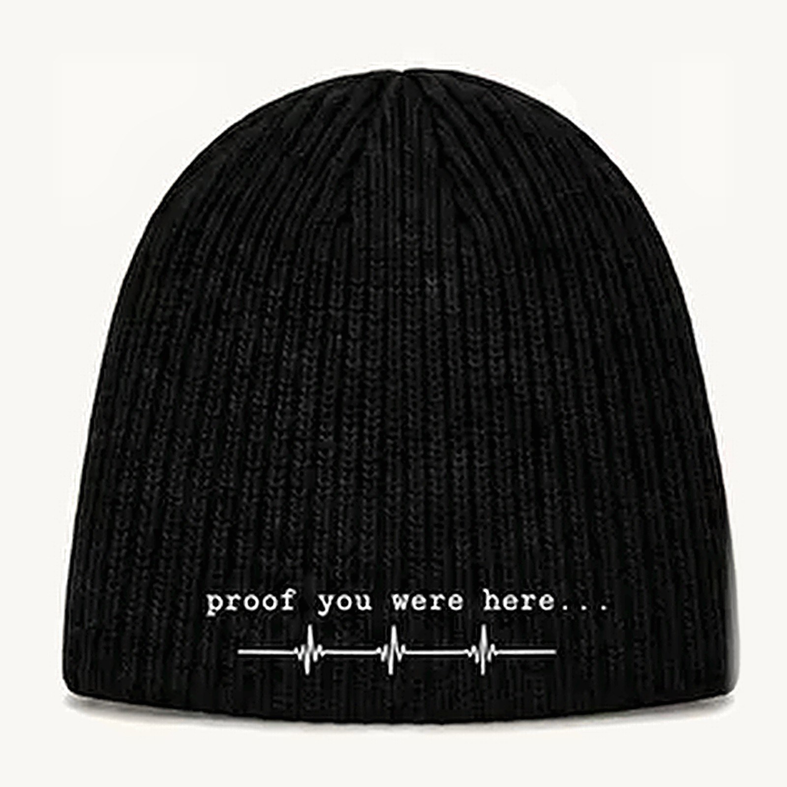 Beanie back: proof you were here